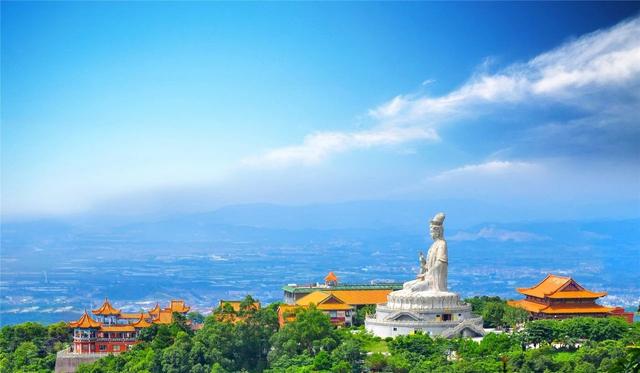 搭乘末班车东莞观音山邀你邂逅最美秋景