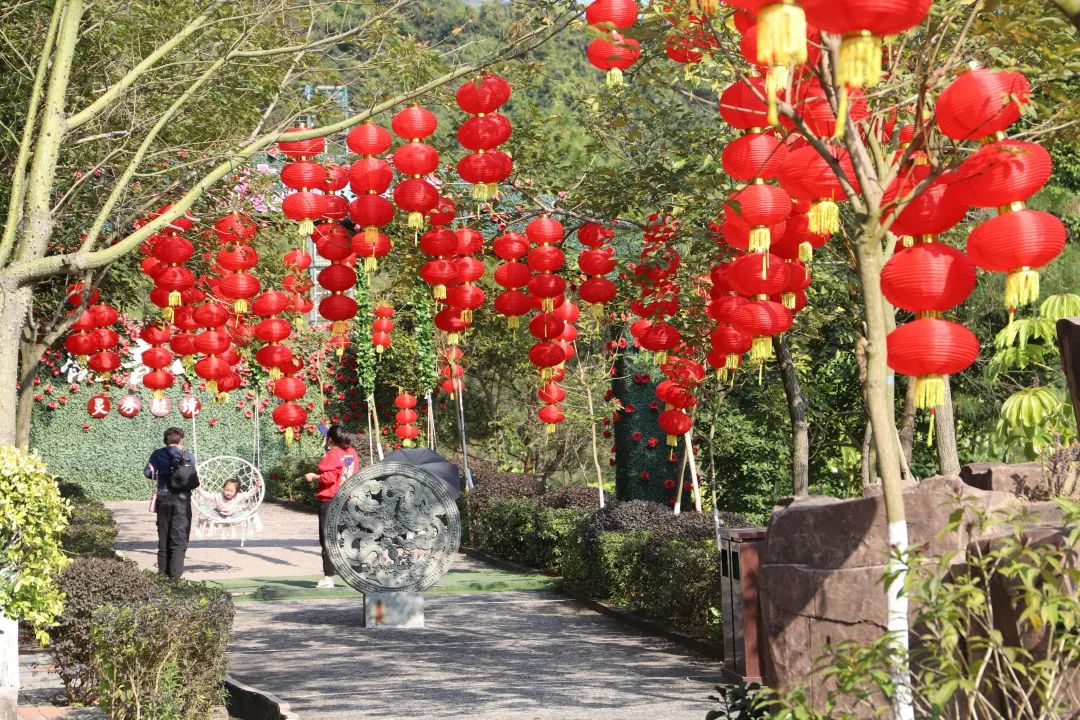 元宵节观音山上的幸福团圆游，溢出屏幕的热闹